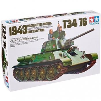 Maquette de char T-34/76 1943 (Tamiya) – Échelle 1/35