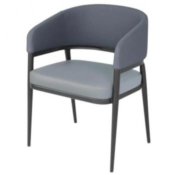 Indoor Stone Blue Bolero 2‑Piece Meridian Chairs
