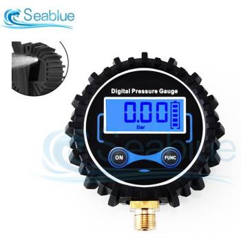 High Precision Digital Air Pressure Gauge 0-200PSI for Cars and Motorcycles
