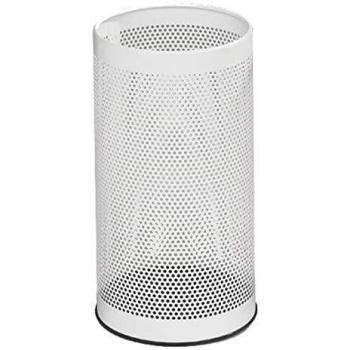 Porta Ombrelli Tondo con Fori Metallo 24x48, Bianco – STILCASA