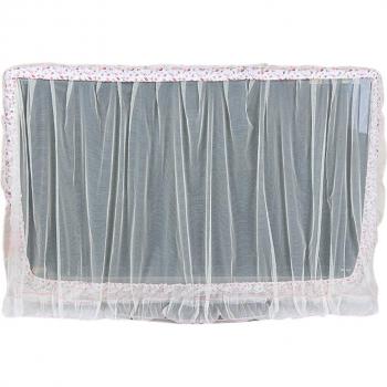 Capa Protectora TV 32‑65″ con Estilo Rosa-Morado