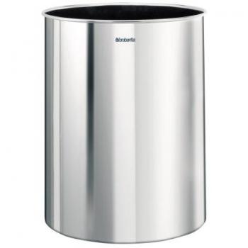 Brabantia 15 Litre Brilliant Steel Waste Paper Bin