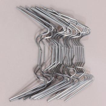 Edelstahl‑Glasschutzclips 30‑Stück – Für Haus und Gewächshäuser, robust