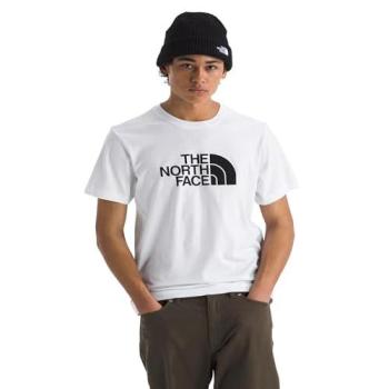 The North Face Half Dome Evolution Shirt – Men’s White/Black, Size S