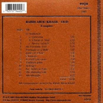 Rabih Abou-Khalil Il Sospiro [Uk-Import]