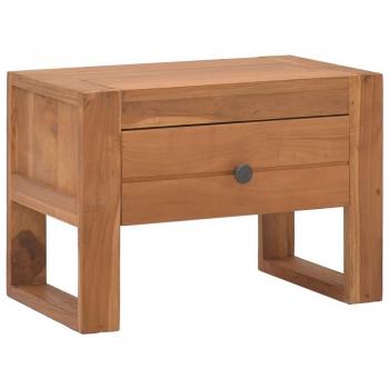 VidaXL Noćni ormarić 50 x 30 x 35 cm od masivne tikovine