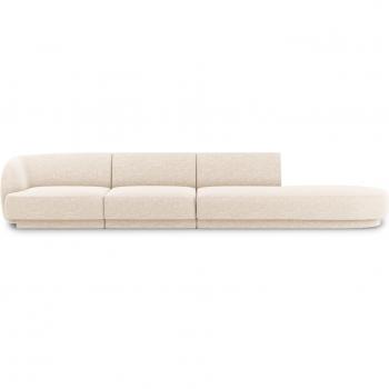 Sofá Beige Claro 4 Plazas