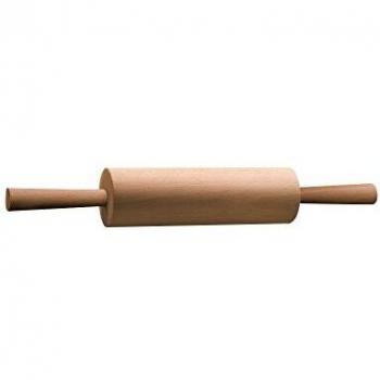 Buchenholz‑Nudelholz Kaiser La Forme Plus – 49 cm mit extra großer Walze und Leichtlauf‑Gleitlager