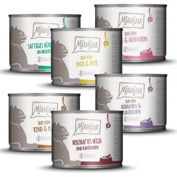 Nourriture Chat MjAM 200 g×6 – Mix 6 saveurs