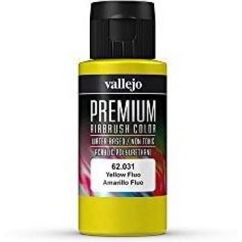 Vallejo Airbrushfarbe Fluoreszierendes Gelb 60 ml