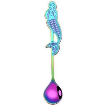 Stainless Steel Mermaid Dessert Spoon