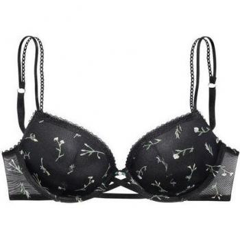 Sogno di Reggiseno Verde Pastello Nero Off-White