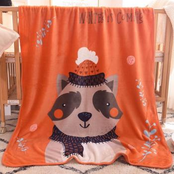 Cute Baby Cartoon Knee Blanket
