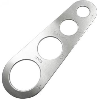 Edelstahl Nudel Messgerät