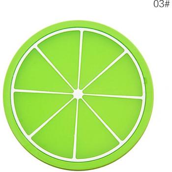 Fruit Shaped Silicone Coaster