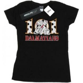 T-shirt Blanc Dalmatiens Disney