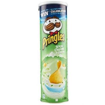 Pringles Sour Cream & Onion | Sourcream Chips | 200g Packung