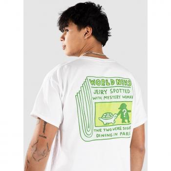 A.LAB T-Shirt Blanc Bulletin Mondial