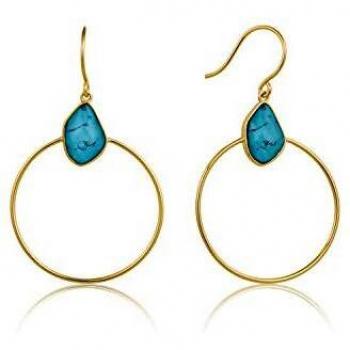 Pendientes de Plata con Turquesa