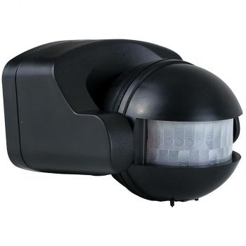 MiniSun IP44 Rated Black Outdoor PIR Motion Sensor