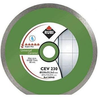Rubi Disco Diamante general cerámica 230 mm