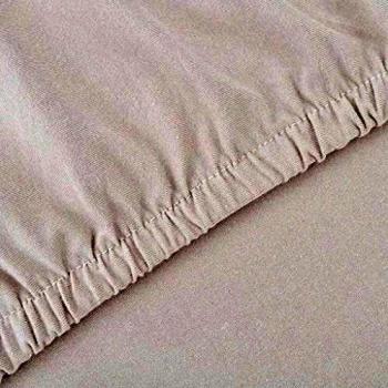 Cover Divano VidaXL – Copertura in Cotone Beige con Elastico Integrato