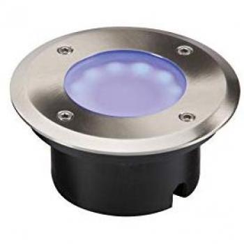 Foco LED Azul Suelo Knightsbridge 1,7 W 230 V IP65