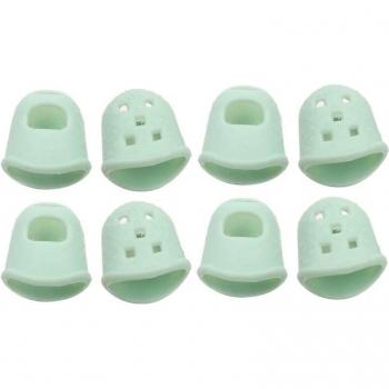 X5QF 8Pcs Soft Finger Protectors for Kalimba and Guitar Players