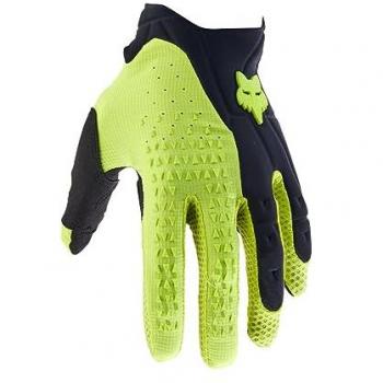 Gants de motocross FOX Pawtector Noir Jaune S
