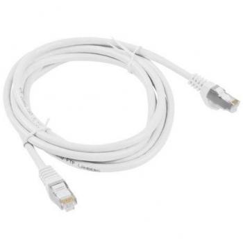 Lanberg PCF6‑10CC‑0100‑W: Cable RJ45 Cat 6, 1 m, Blanco y Blindado FTP