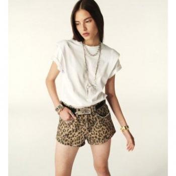 Ba & Sh White Pio Tee – M