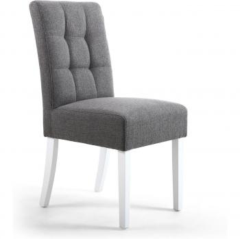 Moseley Waffle Linen Effect Steel Grey Dining Chairs