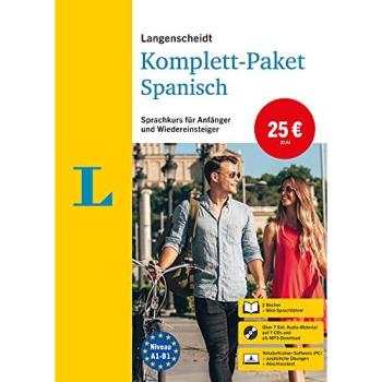 Langenscheidt Komplett-Paket Spanisch: Sprachkurs für Einsteiger und Fortgeschrittene