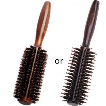 Herramienta de peluquería DIY con cerdas de jabalí