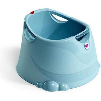 Okbaby Oplà Bagnetto Sicuro, Vaschetta Neonato 63x41x61 cm, Azzurro