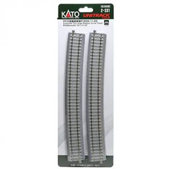 Kit de rails courbes Kato Unitrack 2-331