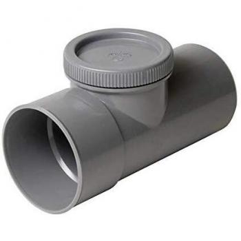 Té de visite NICOLL 100mm