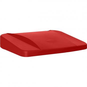 Coperchio Dela Denox 49x41.5x9.5 cm rosso rettangolare