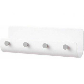 No‑Nail Wall Hook Organizer – Keys & Letter Box