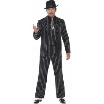 Smiffy Men’s Black Retro Gangster Attire