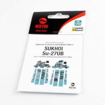 Sukhoi Su‑27UB (Kitty Hawk) – 1:48 Red Fox Modell