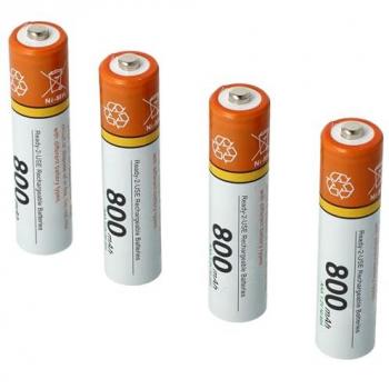 Set 4 Batteries AAA Micro LongLife – Prêtes à l’Usage – Siemens Gigaset (A400, A420, A580, A585, A600, AS280, AS285, C300)