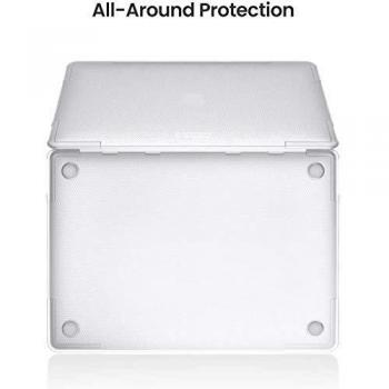 Tomtoc Retinaschutz‑Set: Hülle & Sleeve für MacBook Air 13 Zoll (A1932)