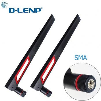 Dlenp DualBand Antenne 12 dBi, 2 Stück, 2,4/5/5,8 