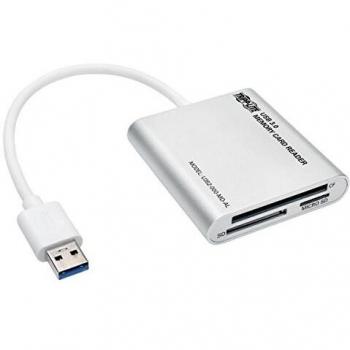 Tripp Lite U352-000-MD-AL USB 3.0 SuperSpeed Multi-Drive Memory Card Reader/Writer Aluminum Case