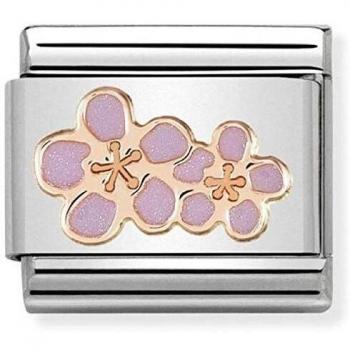 Nomination Rose Gold Peach Blossom Charm 430202/03