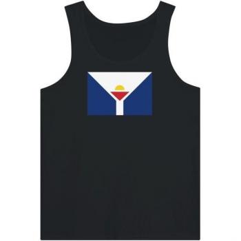 Débardeur Nero 100% Cotone Saint Martin Fit Snello Unisex