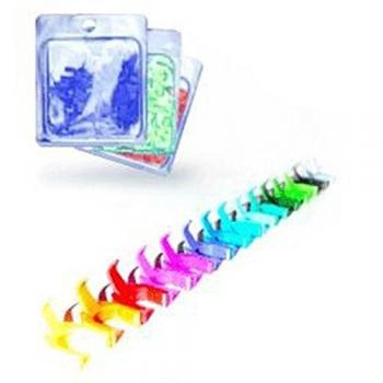 PatchSee PatchClip Farbcodierung für Stecker Fichtengrün Packung mit 50
