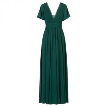 Kraimod Abito Couture Verde Scuro Glamour Nobile