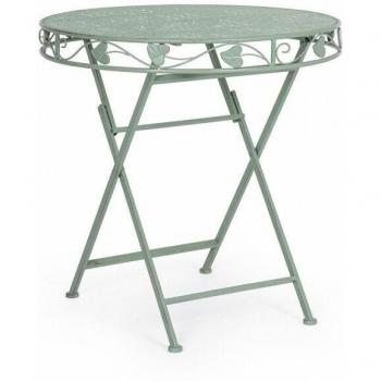 Metall-Gartentisch Harriet, Salbei, für 2-3 Personen
